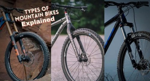 Types of mountain bikes explained