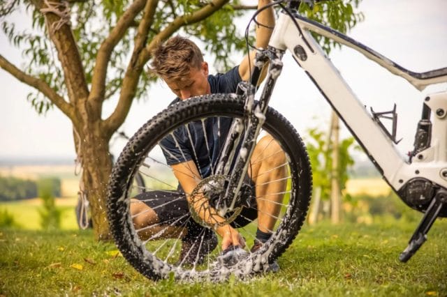how to clean Bike tires