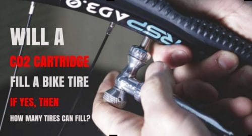 Will a CO2 cartridge fill a bike tire