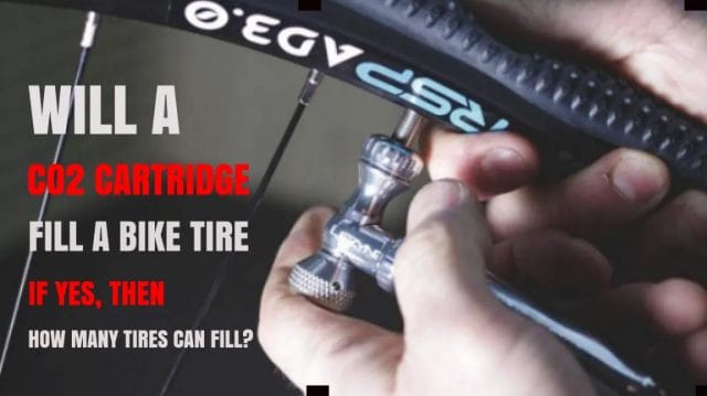 Will a CO2 cartridge fill a bike tire